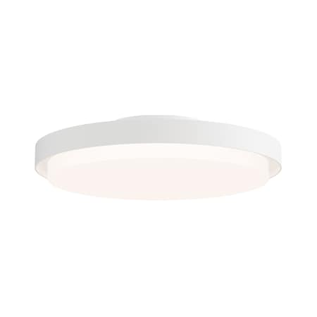Maxim Lighting Float 12'' LED Flush Mount, White 57312WT